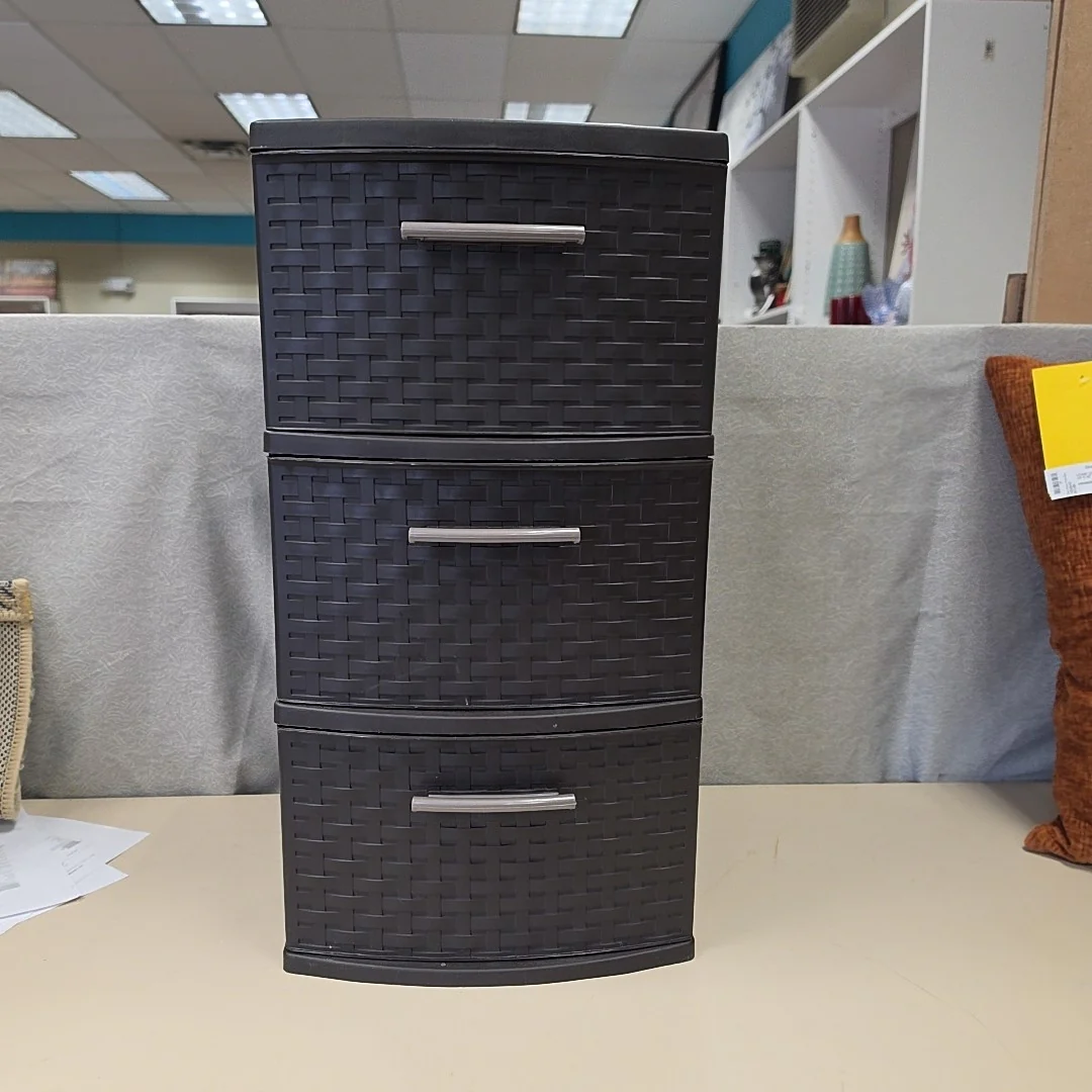 3 DRAWER STORAGE BIN
