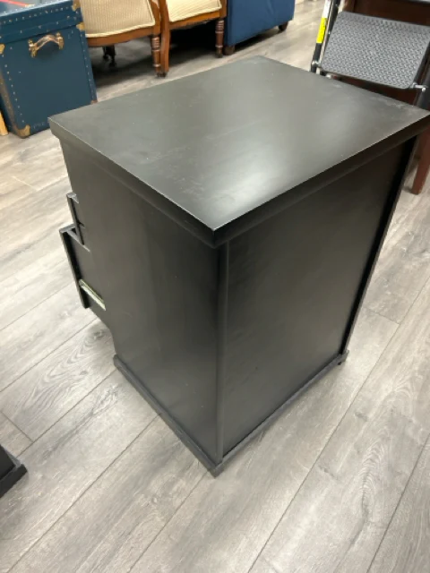 BLACK 3 DRAWER FILING CABINET - Image 3
