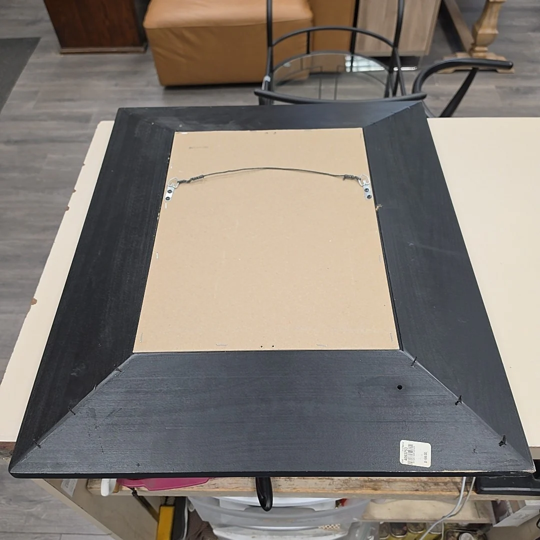 BLACK DISTRESSED WOOD FRAME - Image 2