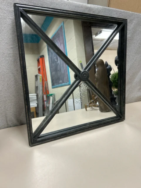 BLACK IRON CROSS MIRROR