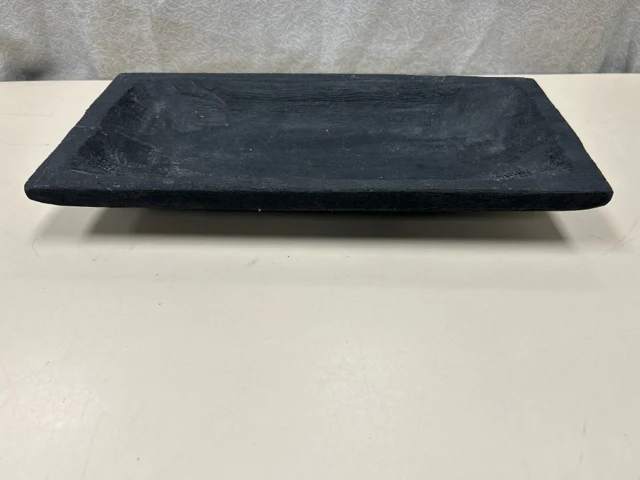 BLACK WOOD BOWL