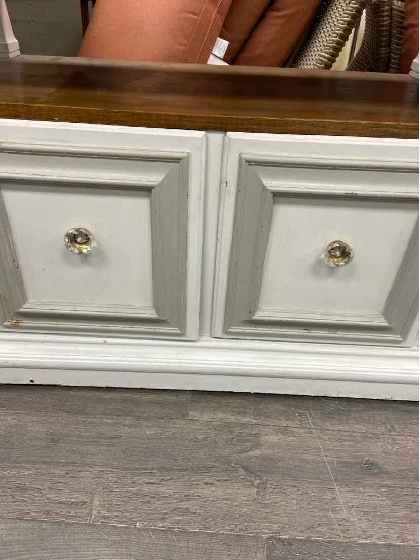 BROWN WHITE LIFT TOP SERVER - Image 2