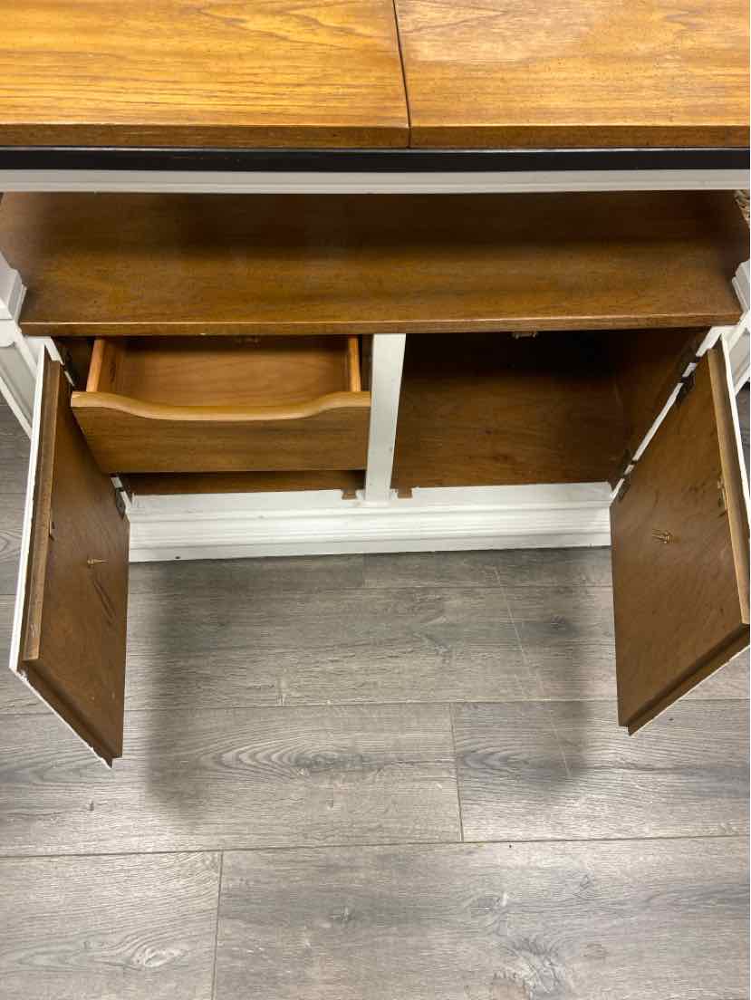 BROWN WHITE LIFT TOP SERVER - Image 3