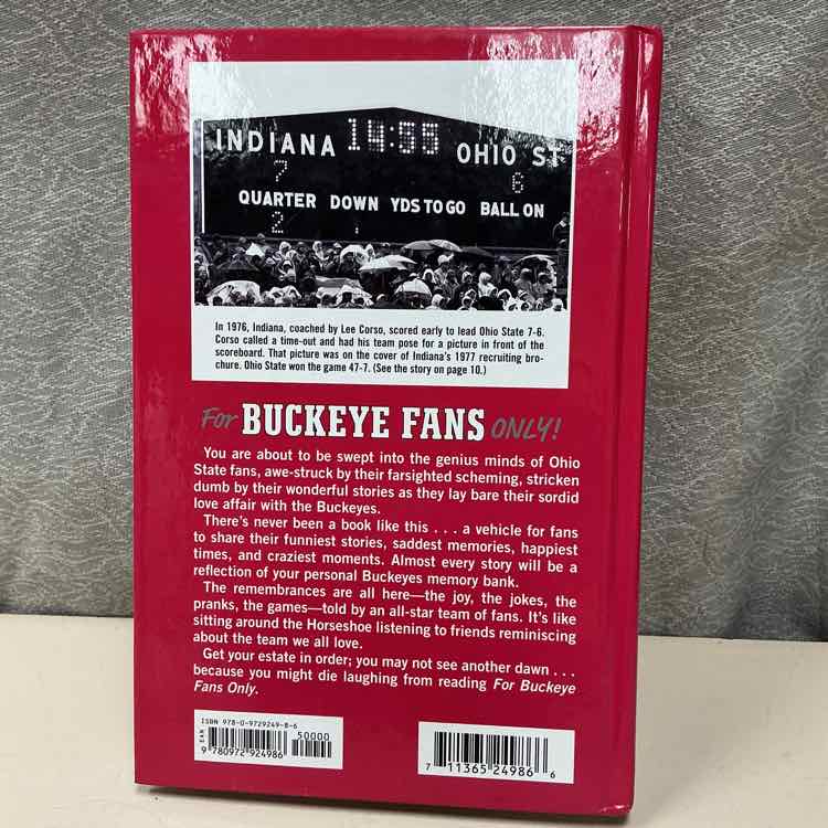 BUCKEYE FANS ONLY BOOK - Image 3