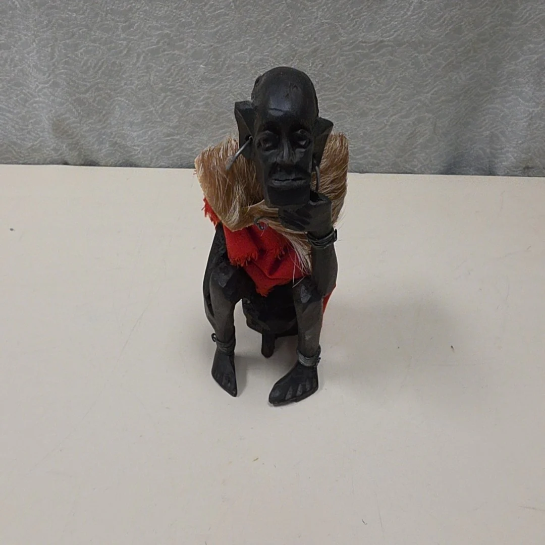 CARVED WOOD FIGURE