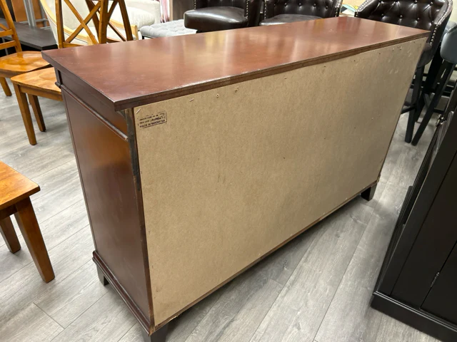 CHERRY 6 DRAWER DOUBLE DRESSER - Image 4
