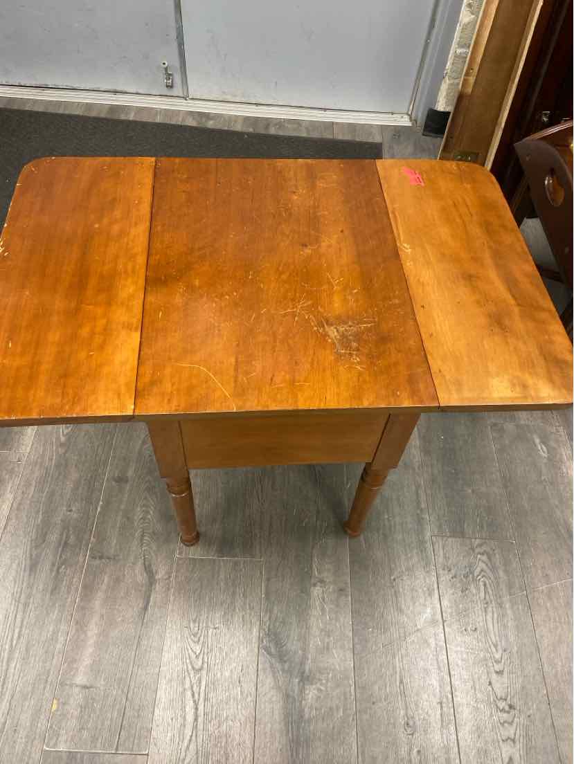 DROP LEAF SIDE 2 DRAWER