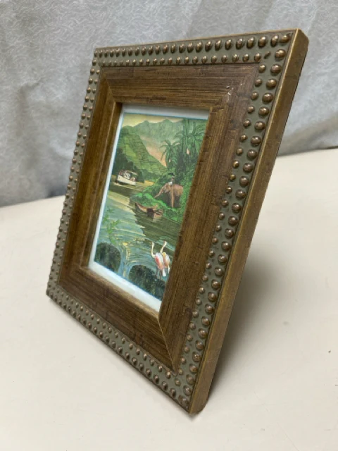 ELEPHANT WATER SCENE IN FRAME
