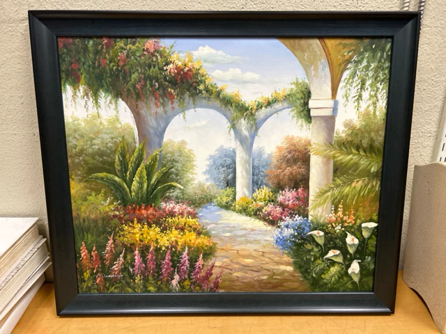 FLORAL WALKWAY ART