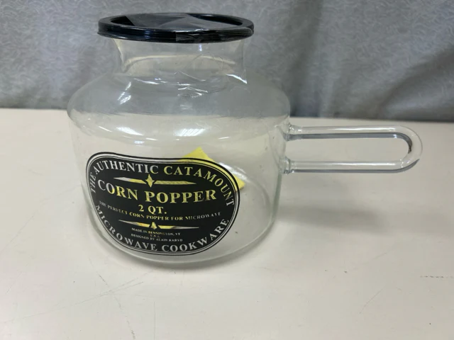 GLASS CORN POPPER