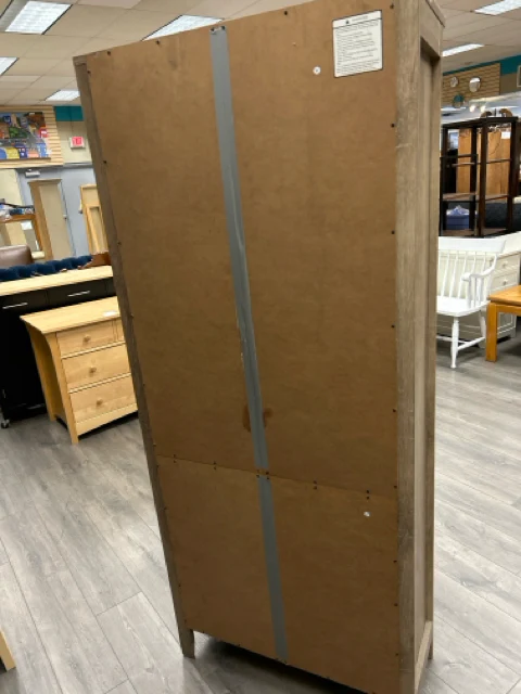 GREY BOOKCASE W/CABINET - Image 2