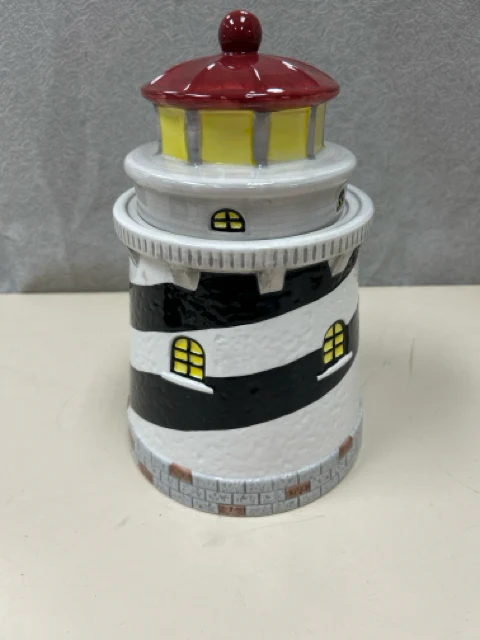 LIGHTHOUSE COOKIE JAR