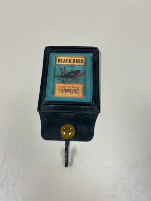 METAL "BLACKBIRD" HANGING HOOK