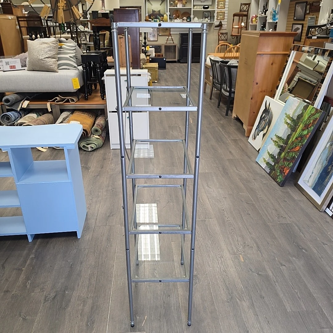 METAL GLASS 5 TIER SHELF - Image 2