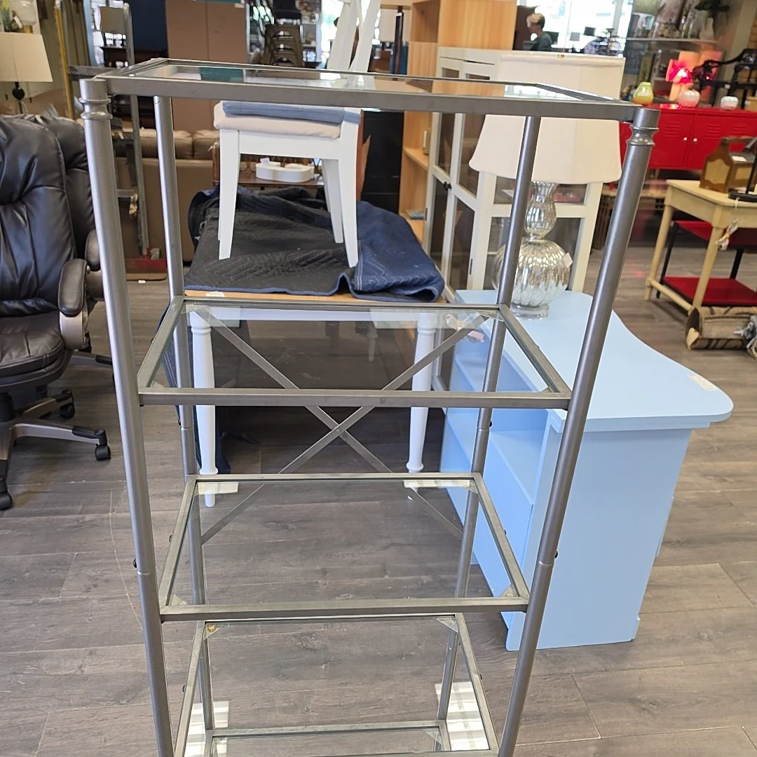 METAL GLASS 5 TIER SHELF - Image 3