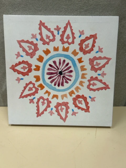 MULTI-COLOR STAR BURST CANVAS