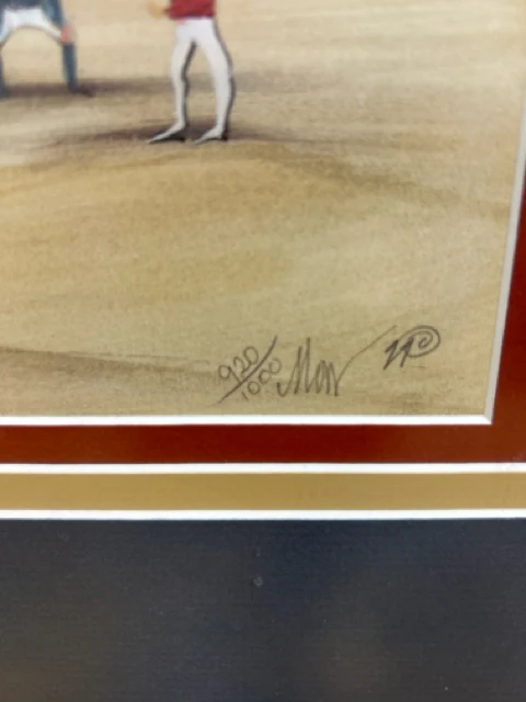 OLD TIME BASEBALL ART - Image 2