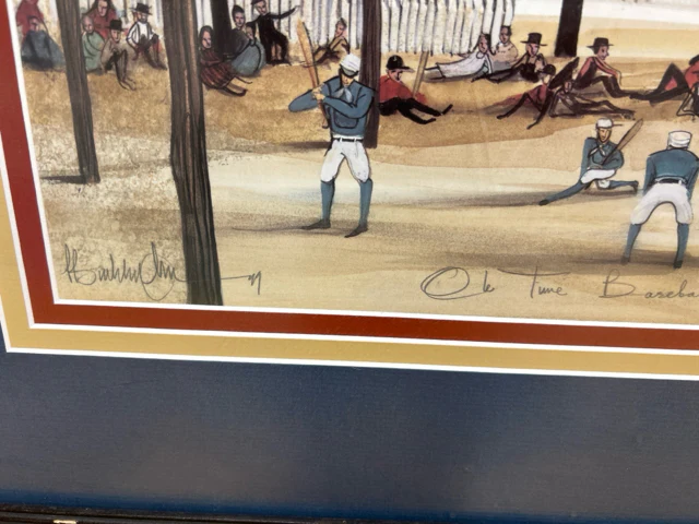OLD TIME BASEBALL ART - Image 3