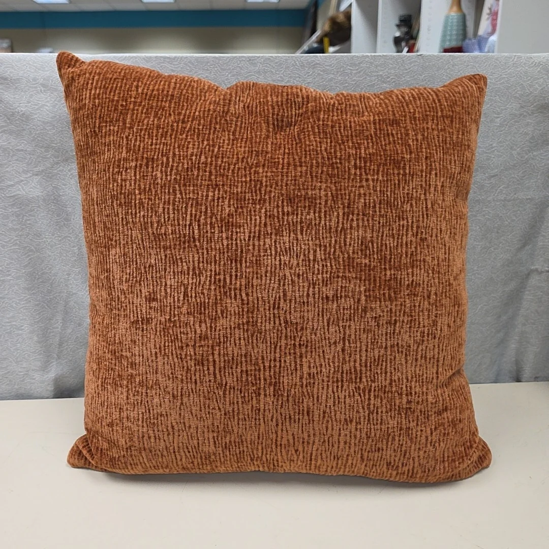 ORANGE THROW PILLOW