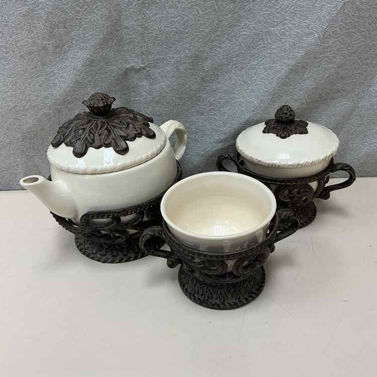 ORNATE TEA SET