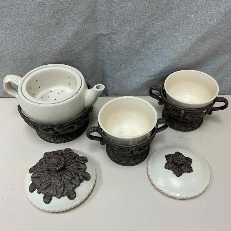 ORNATE TEA SET - Image 3