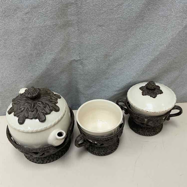 ORNATE TEA SET - Image 4