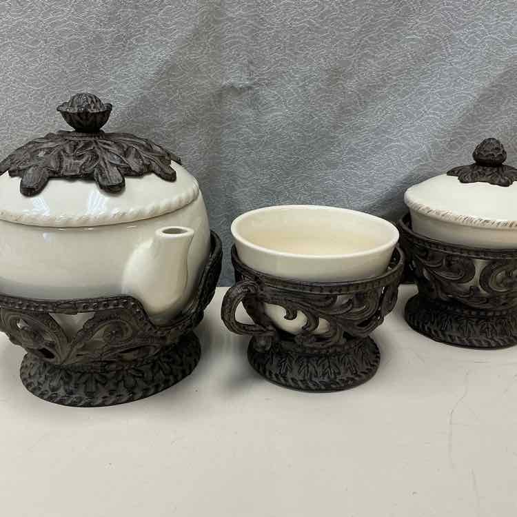 ORNATE TEA SET - Image 5