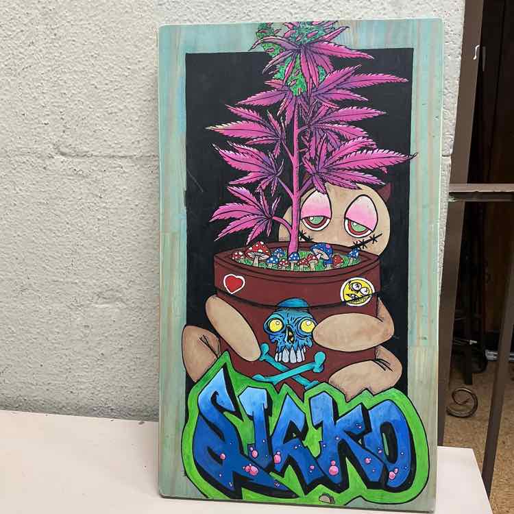 PLANT MUSHROOM PAINTING - Image 2