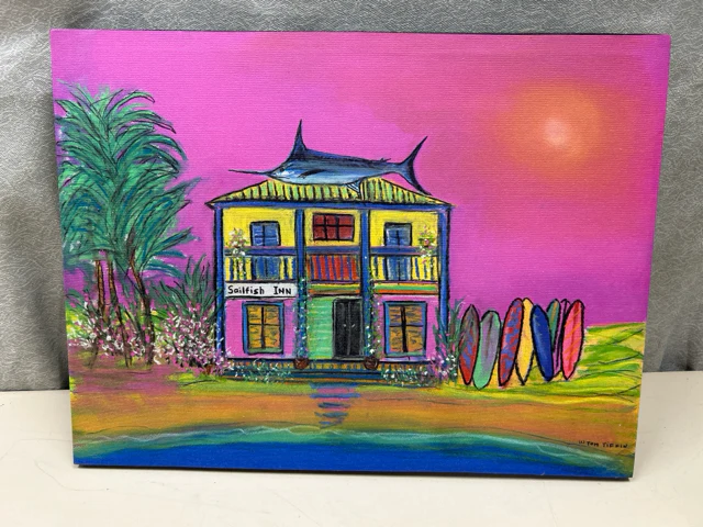 SAILFISH INN COLORFUL ART