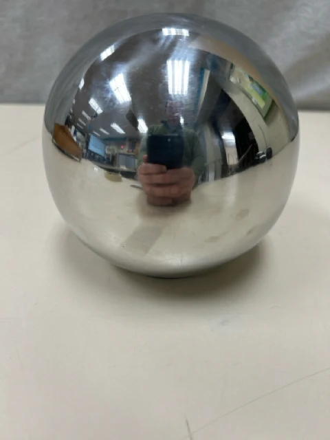 SILVER METAL SPHERE