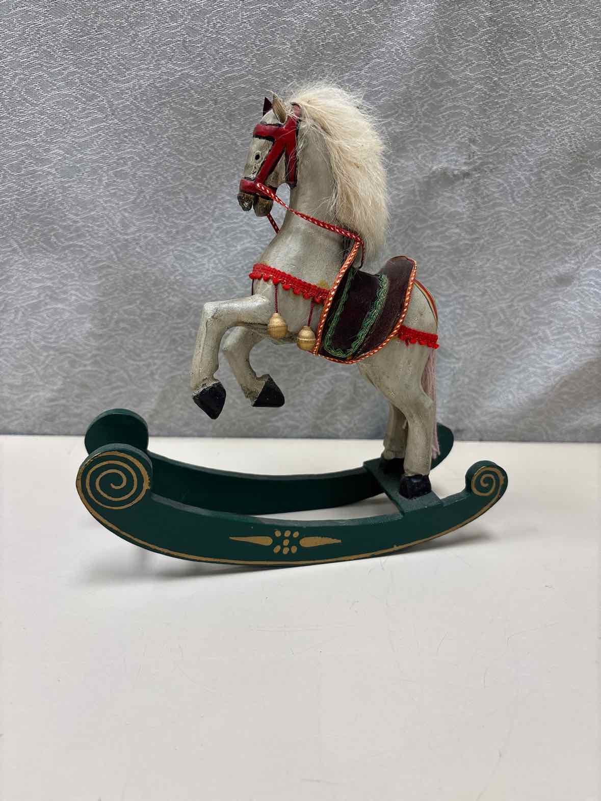 SMALL WOOD ROCKING HORSE