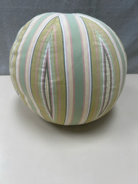 STRIPED BALL PILLOW