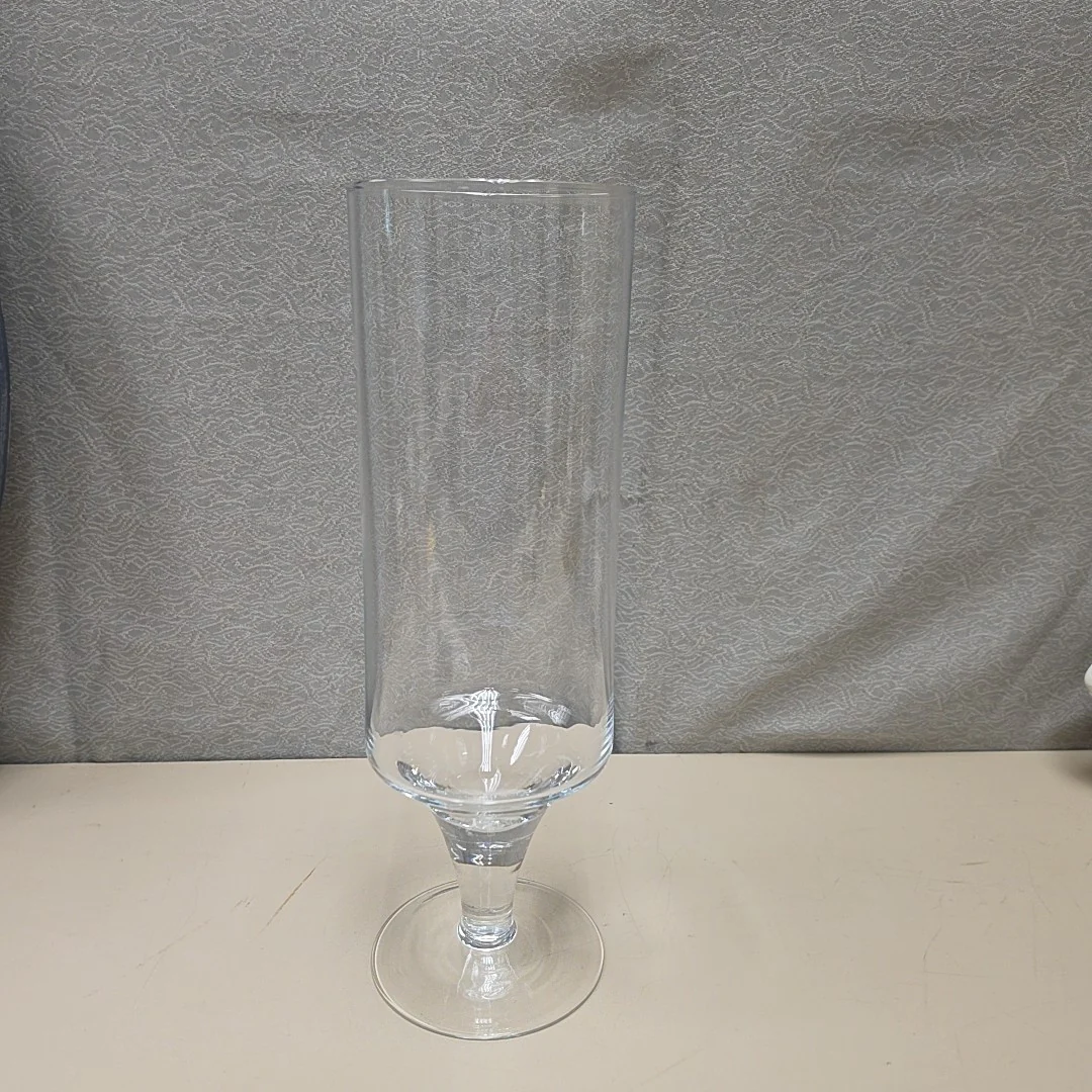 TALL GLASS VASE