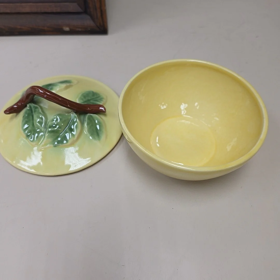 VINTAGE LEMON LIDDED DISH - Image 2