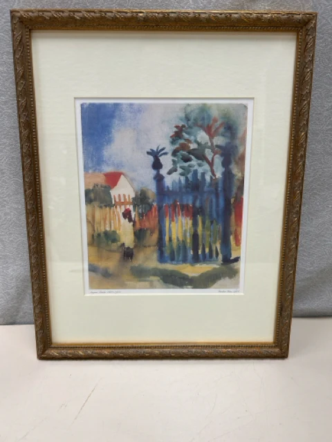 WATERCOLOR HOUSE & YARD ART