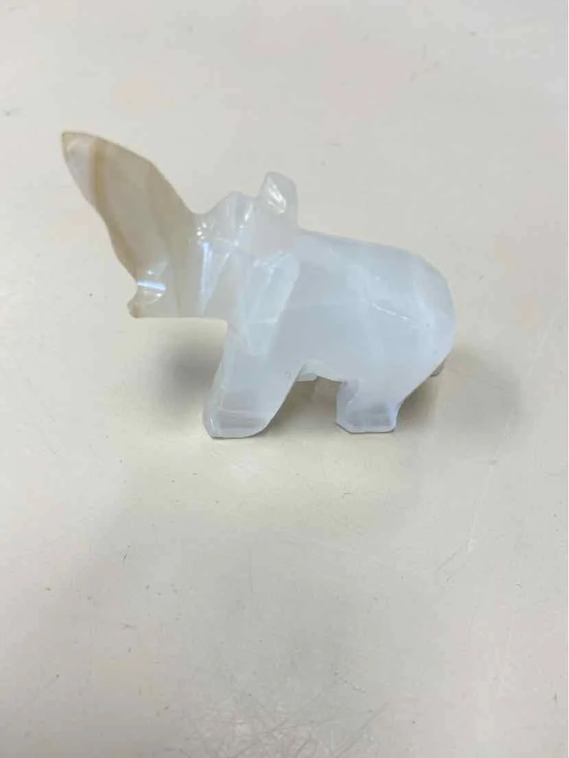 WHITE STONE ELEPHANT
