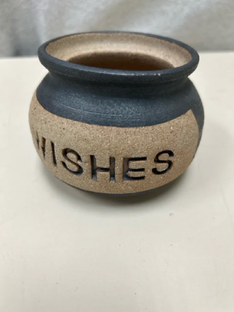 WISHES SHORT CERAMIC DISH