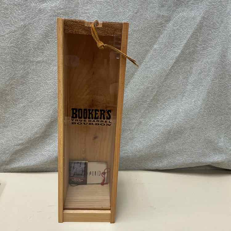 WOODEN BOURBON BOX