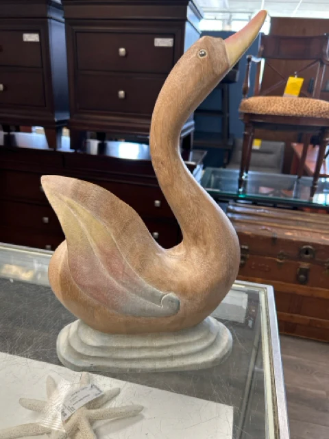 WOODEN SWAN