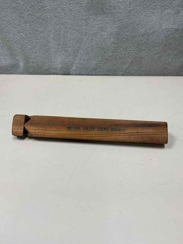 WOODEN TRAIN WHISTLE